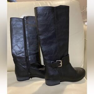 Tucker + Tate, Marina- black faux kids Boots Girls Size 1 Medium